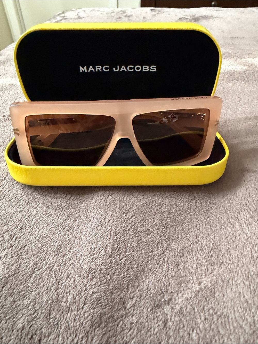 Marc Jacobs Blush Nude Square Sunglasses
